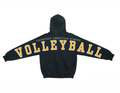 VOLLEYBALL HOODIE- BLACK