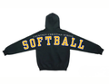 SOFTBALL HOODIE- BLACK