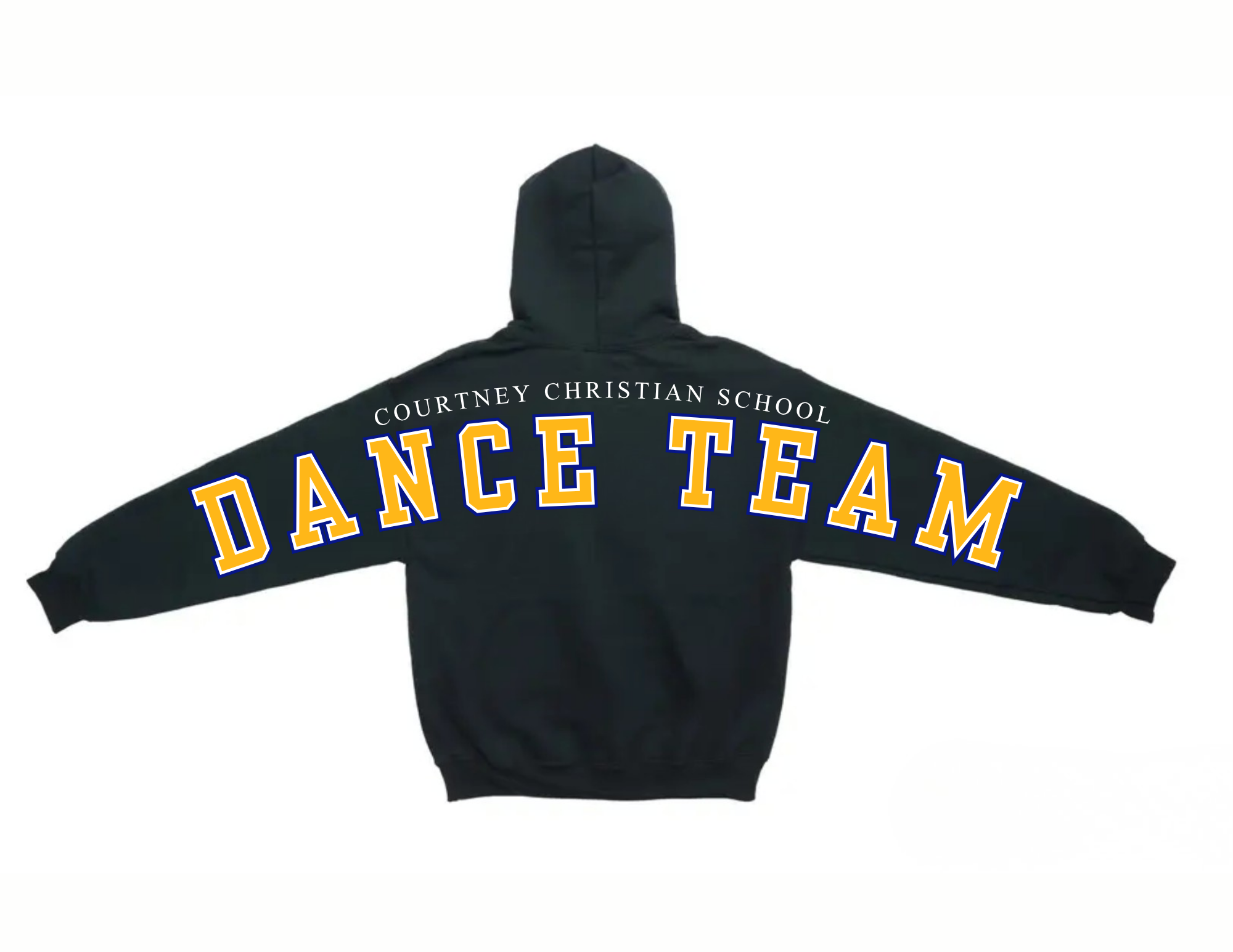 DANCE TEAM HOODIE- BLACK