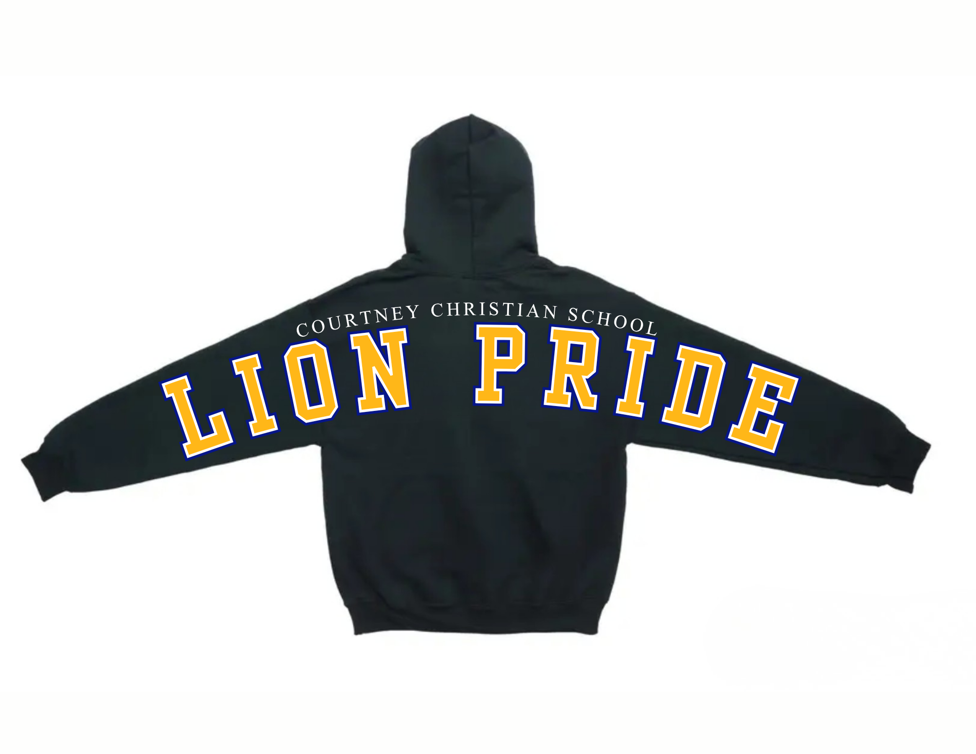 LION PRIDE HOODIE- BLACK