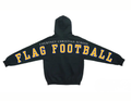 FLAG FOOTBALL HOODIE- BLACK