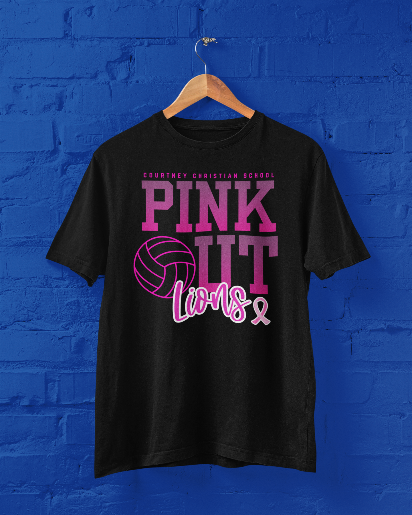 Pink Out FADE - BLACK