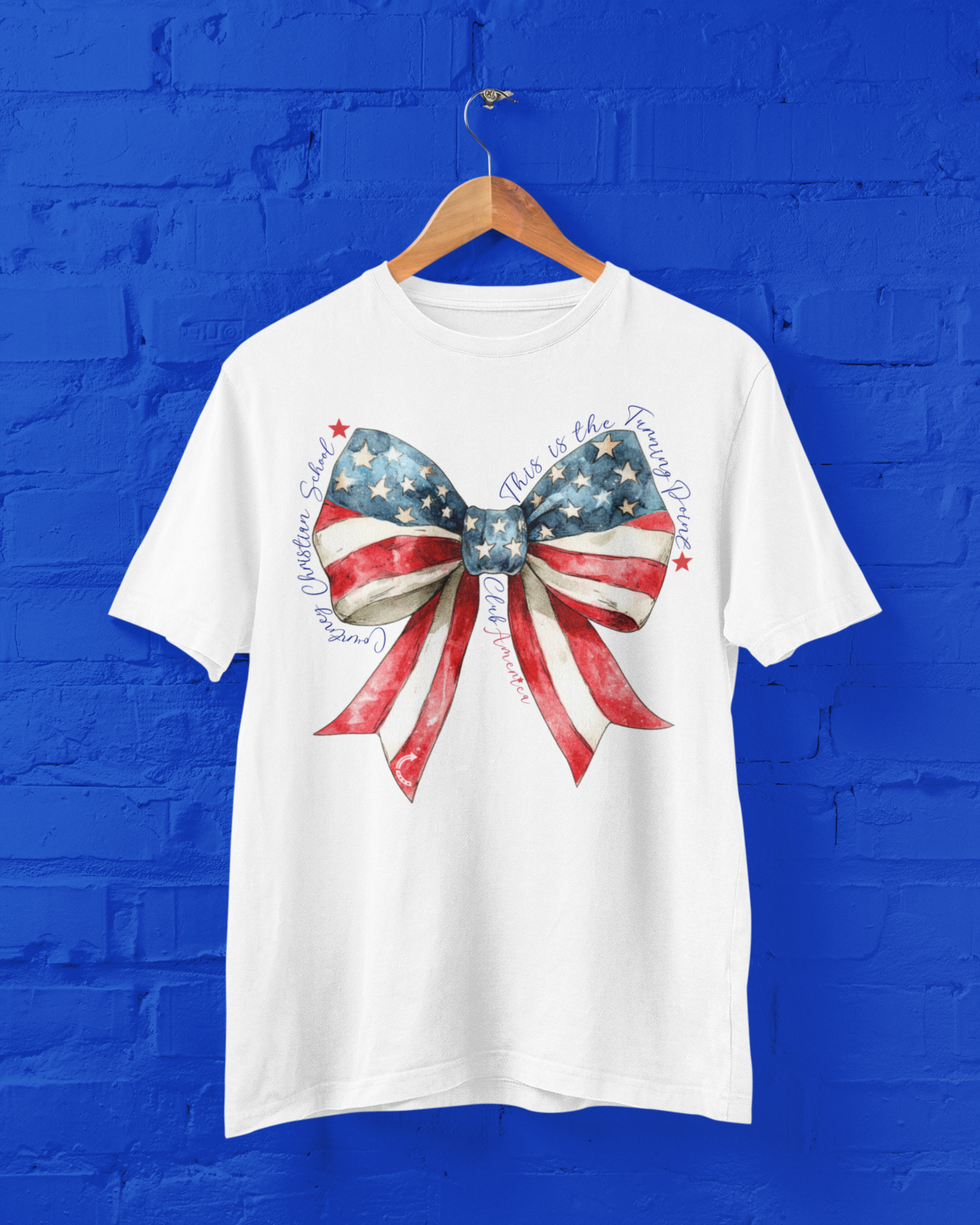CCS TPUSA BOW - WHITE