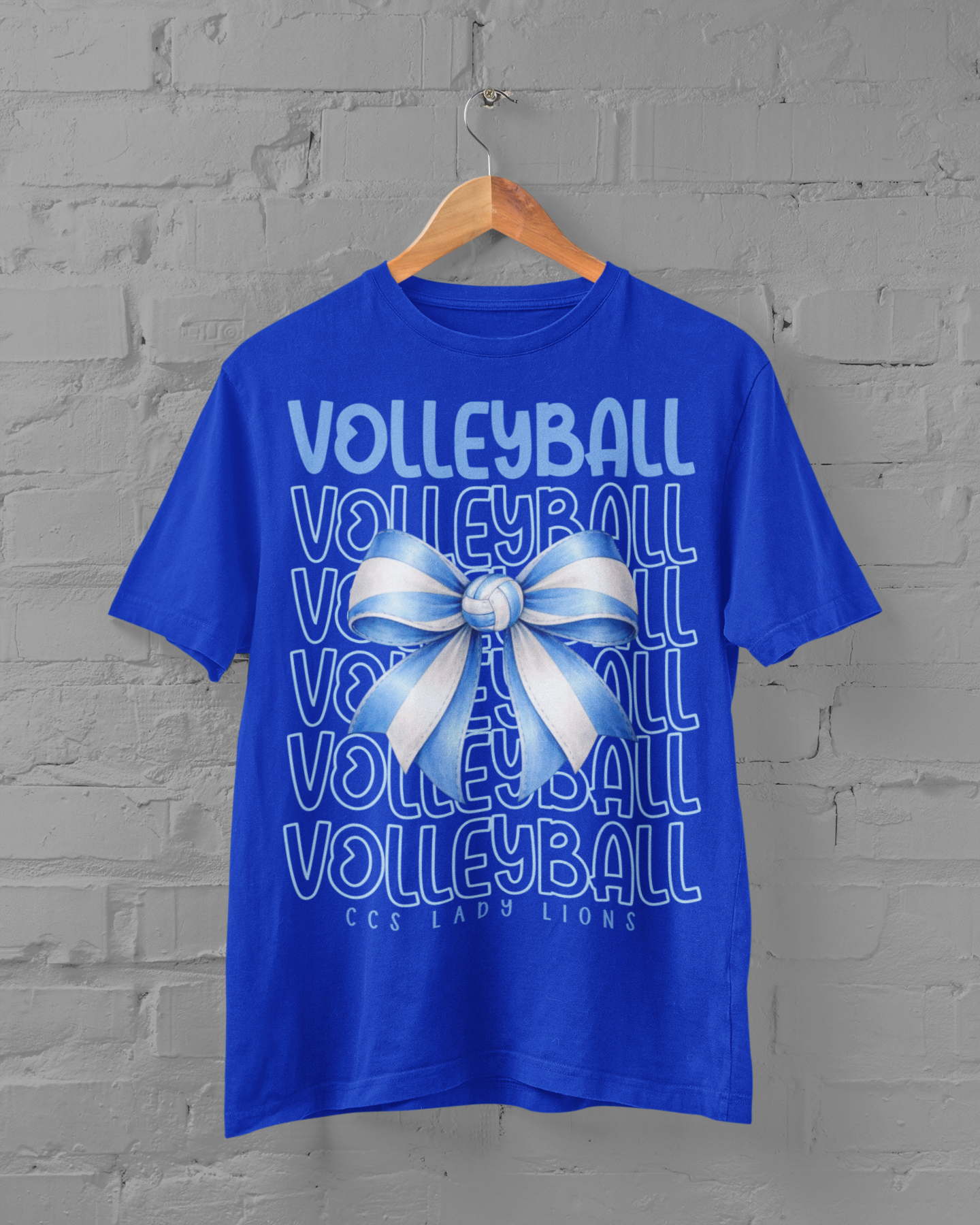 VOLLEYBALL BOW - BLUE