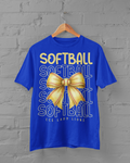 SOFTBALL BOW - BLUE