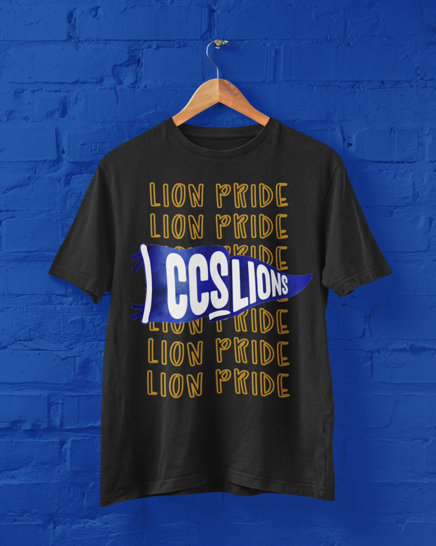 CCS Lion Flag  - BLACK