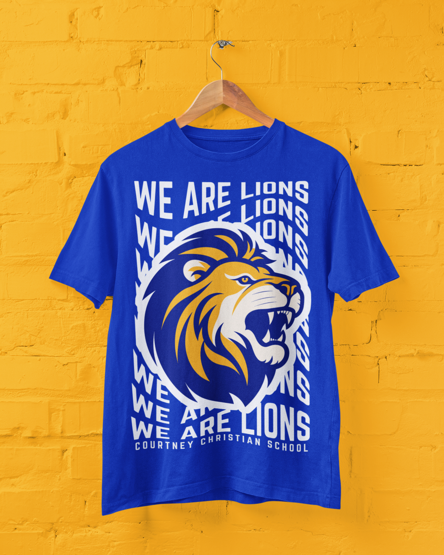 We Are Lions Wave  - BLUE