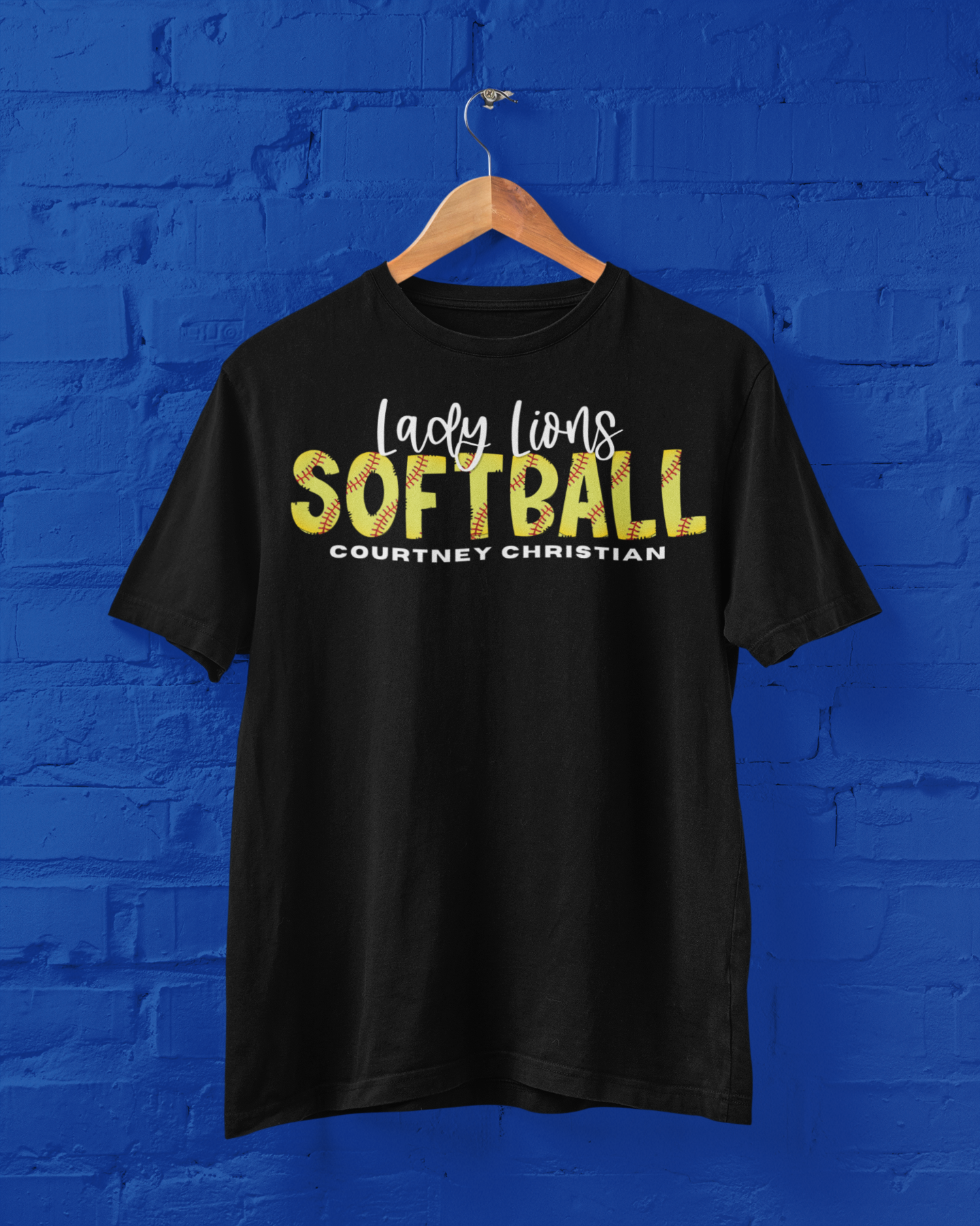 Softball- BLACK/RED/BLUE
